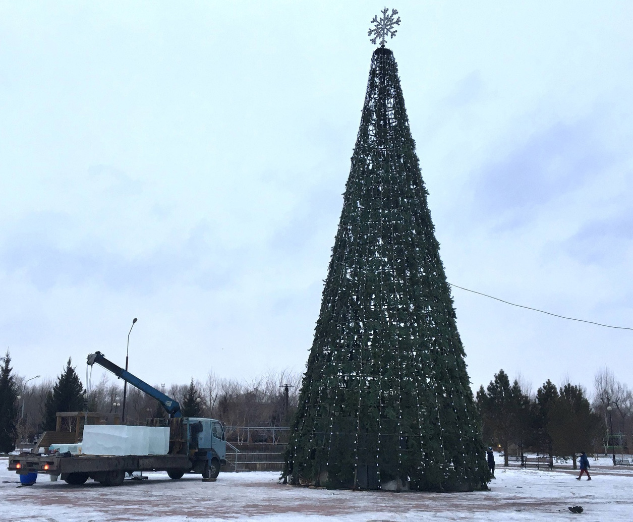 Новогодняя Композиция Городок